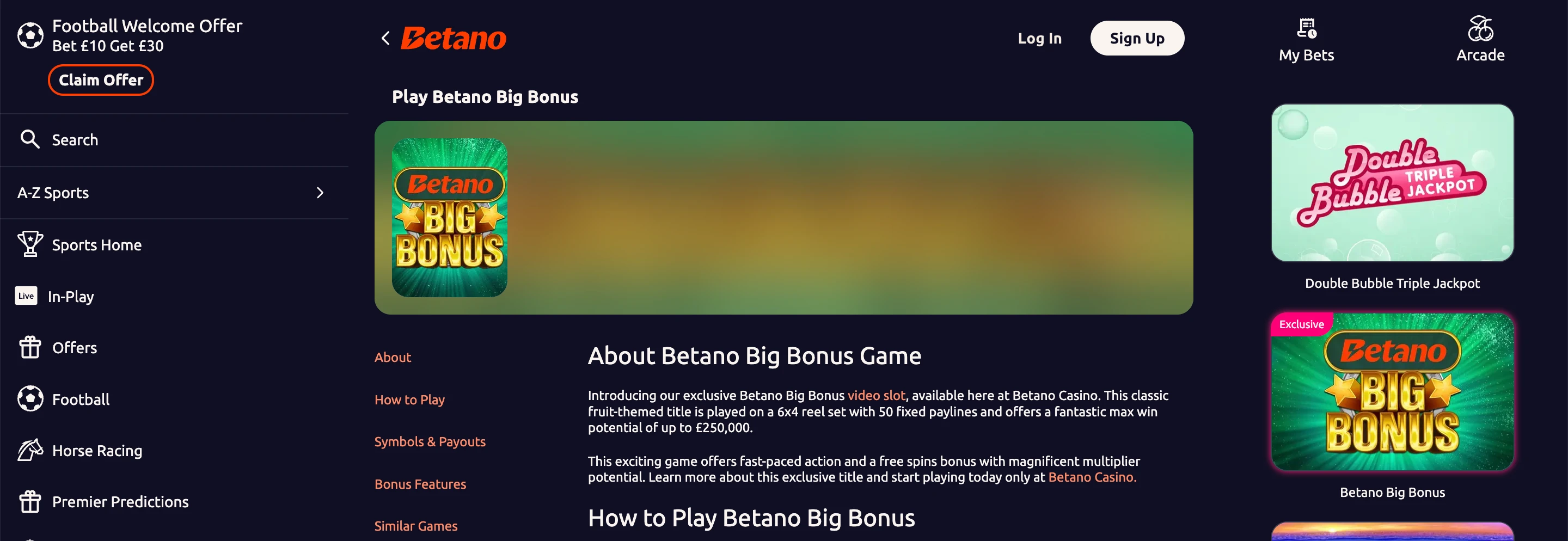betano bonus