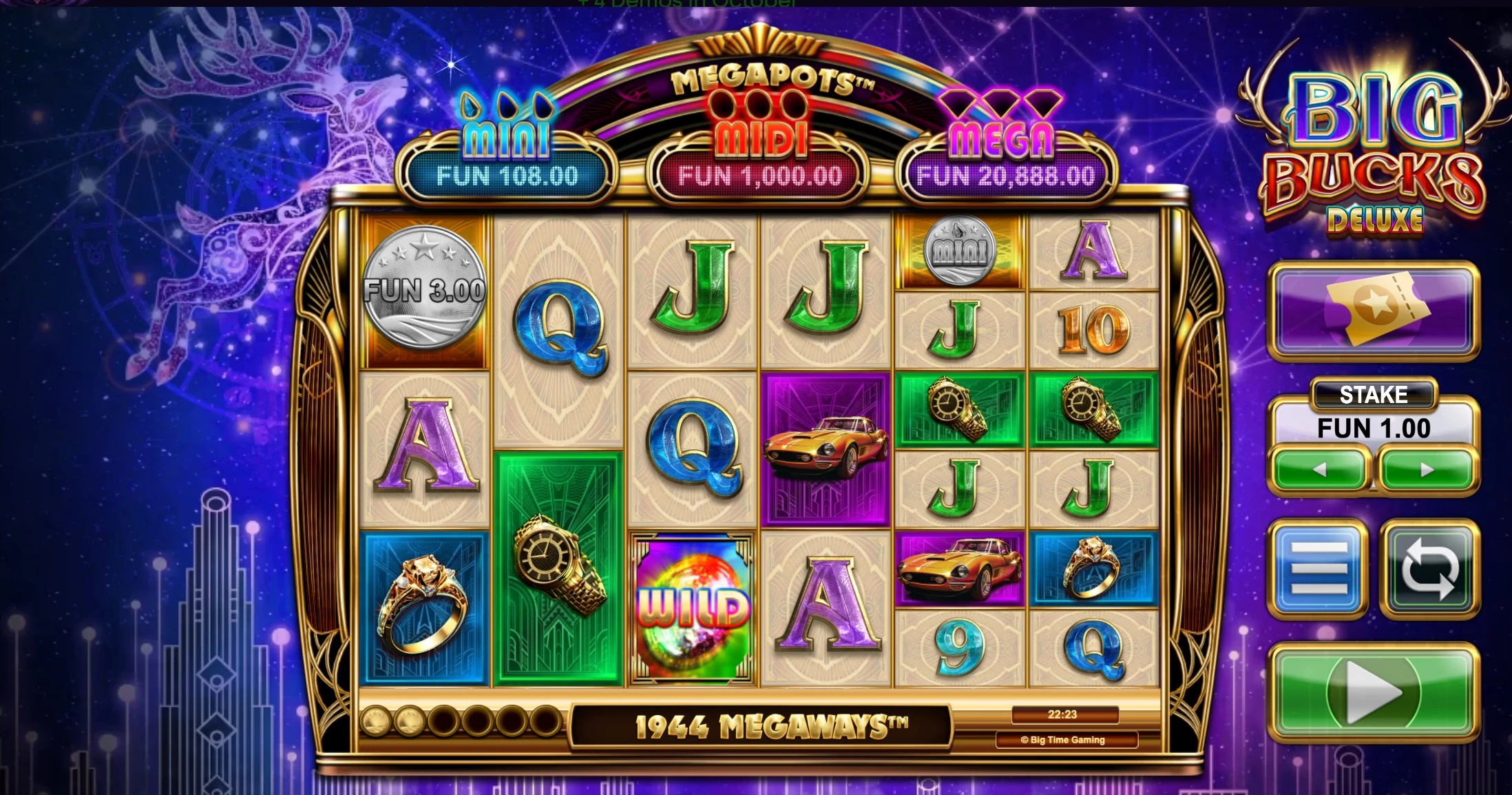 bigbuck deluxe slot