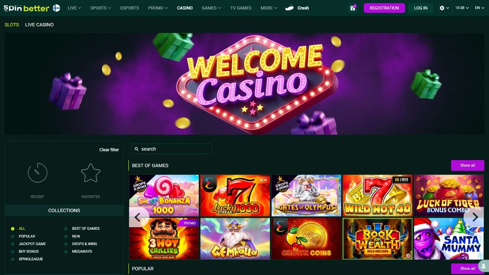 SpinBetter casino