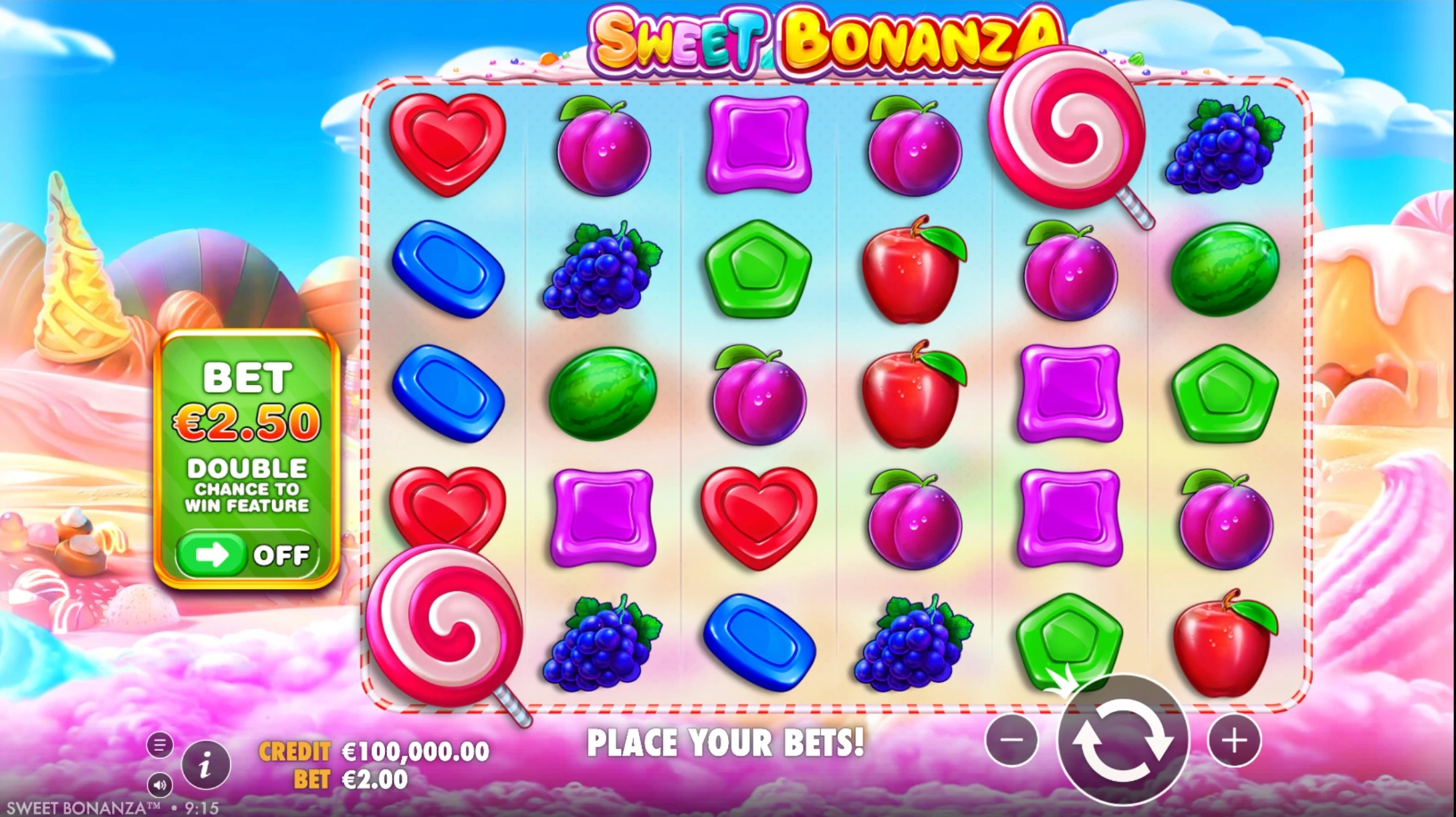 sweet bonanza main